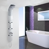 Colonne de Douche Thermostatique Hydromassante Aluminium Style Moderne