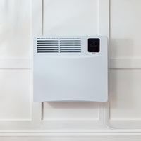 Convecteur design connecté Wi-Fi - Electrique - 1000W - Blanc - 42 x 47, 5 cm - Sur prise - Ecoso par Hudson Reed