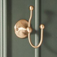 Crochet double pour peignoir - Or satiné - Elizabeth - Hudson Reed