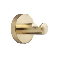 Crochet pour peignoir - Or satiné - Design moderne - Montage mural - Ayanna - Hudson Reed