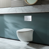 Cuvette WC suspendu - Avec abattant à fermeture douce - Sutton