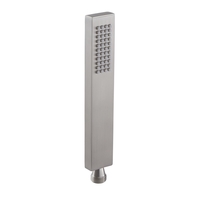Douchette carrée en laiton - Nickel brossé - Harting