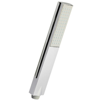 Douchette rectangulaire moderne en ABS - Chromé - Kubix