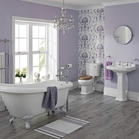 Ensemble Baignoire Ilot,  Lavabo & WC Carlton
