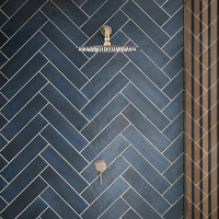 Kit de douche - Mitigeur et pommeau pluie mural - Or doré moderne - Hudson Reed