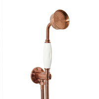 Kit douchette - Design rétro - Raccord coudé intégré – Cuivre satiné – Elizabeth - Hudson Reed