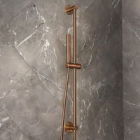 Kit douchette avec barre de relèvement - Cuivre satiné - Otto