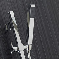 Kit Douchette avec Rampe en Acier Chromé - Design Moderne - Hudson Reed