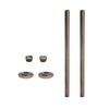 Kit raccords extension tutyauterie pour radiateurs - Bronze huilé - Hudson Reed