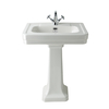 Lavabo rétro sur colonne - Design ancien anglais - 54 cm - 1 trou - Hudson Reed Victrion