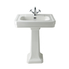 Lavabo rétro sur colonne - Design ancien anglais - 64 cm - 1 trou - Hudson Reed Victrion