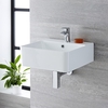 Lave Main Suspendu WC - 46 x 42 cm - Mural & Compact - Monotrou - Hudson Reed