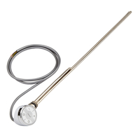 Élément chauffant électrique thermostatique chromé 1000W