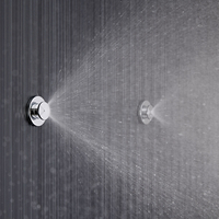 Lot de 4 Buses de Brumisation Douche Hydromassage Laiton Massif Chromé