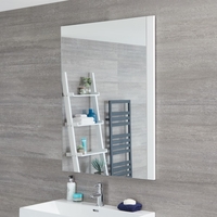 Miroir – Blanc mat – 75 cm x 100 cm - Newington