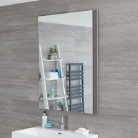 Miroir – Gris mat – 75 cm x 100 cm - Newington