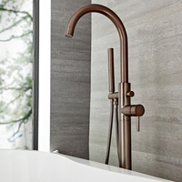 Mitigeur bain douche îlot avec douchette – Bronze huilé - Quest