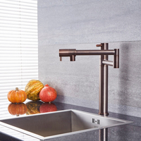 Mitigeur cuisine rabattable moderne – Bronze huilé - Como