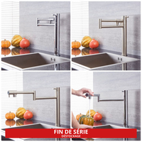 Mitigeur cuisine rétractable – Choix de finitions – Como