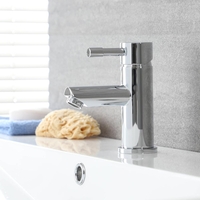 Mitigeur lavabo - Laiton Massif - Finition Chromée