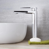 Mitigeur lavabo haut moderne – Chromé - Arcadia