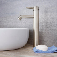 Mitigeur lavabo haut moderne – Nickel brossé - Como