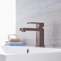 Mitigeur lavabo moderne – Bronze huilé - Kubix
