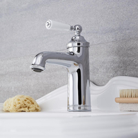 Mitigeur lavabo monotrou rétro – Chromé - Colworth
