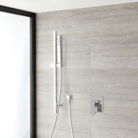 Mitigeur Mécanique & Douchette sur rampe 70cm - Harting Chromé
