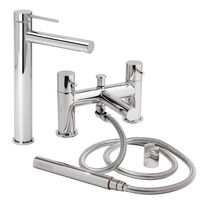 Pack mitigeur bain douche et mitigeur haut lavabo – Chromé – Otto - Hudson Reed