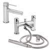 Pack mitigeurs bain douche et lavabo – Chrome – Otto - Hudson Reed