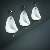 Pack urinoir suspendu - 3 x urinoir,  réservoir chasse d