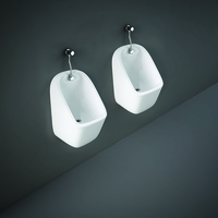 Pack urinoir suspendu cubique exposé - 2 x Urinoir,  chasse d