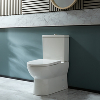 Pack WC - Réservoir & Cuvette à Poser - Moderne - Blanc - Design Compact - Hudson Reed