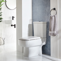 Pack WC Complet - À Poser - Bouton Chasse Noir - Hudson Reed Moderne