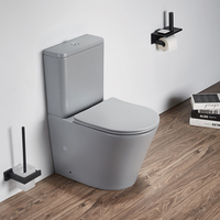 Pack WC rond à poser avec abattant à fermeture douce - Choix de finitions - Elements