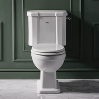 Pack WC rétro à poser - Cuvette & Réservoir - Design vintage ancien - Hudson Reed Elizabeth