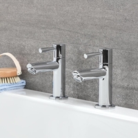Paire de robinets baignoire - Como
