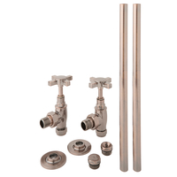 Paire de robinets de radiateur d