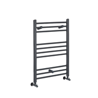 Petit Sèche Serviettes Anthracite - 80 x 60cm - Eau Chaude - Hudson Reed