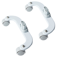 Pieds de radiateur à inertie sèche céramique – Blanc - Kera - ECOSO x Hudson Reed