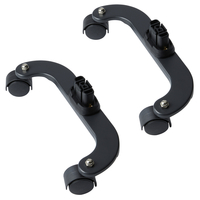 Pieds de radiateur à inertie sèche céramique – Graphite - Kera - ECOSO x Hudson Reed