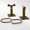 Pieds de radiateur pour les radiateurs à colonnes de 50 cm et de 75 cm – Bronze métallisé - Windsor