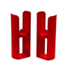 Pieds de Radiateur pour Radiateurs Design – Rouge (Siamese Red) – Vitality