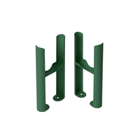 Pieds de radiateur rétro à 3 colonnes – Pine Green – Windsor