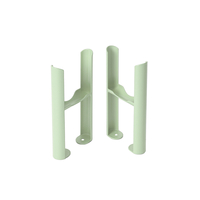 Pieds de radiateur rétro à 3 colonnes – Pippin Green – Windsor