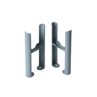 Pieds de radiateur rétro à 3 colonnes – Squirrel Blue – Windsor