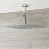Pomme de douche carrée ultrafine 40cm & bras plafond - Kubix