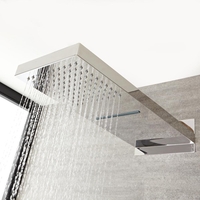 Pomme de douche Cascade & Pluie - Kubix