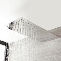 Pommeau de douche avec bras intégré - Kubix